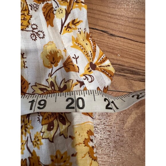 🌸 LOFT Floral Cap Sleeve Blouse – XS – 100% Viscose – NWT ($59.50) #0098 - Picture 10 of 10